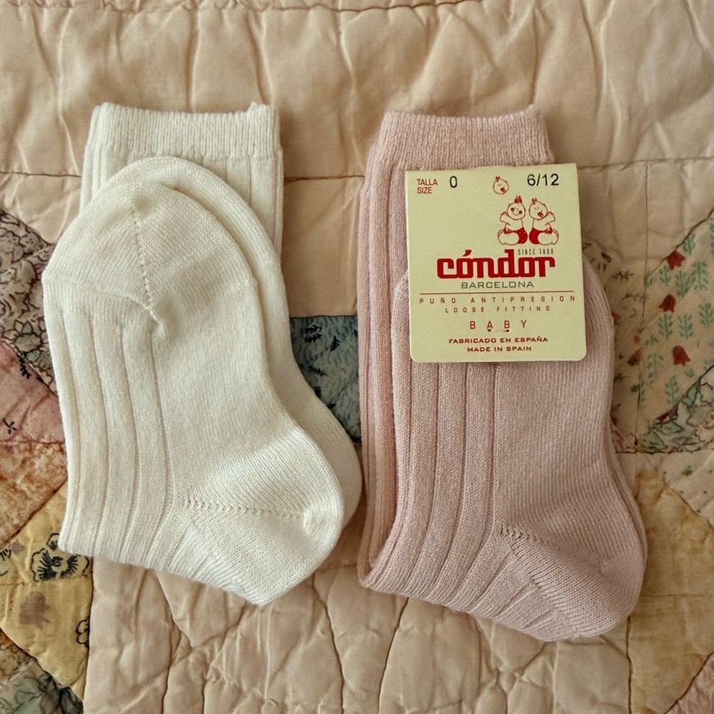 Cóndor Barcelona Baby Socks Bundle | Size 0 (6/12m)
